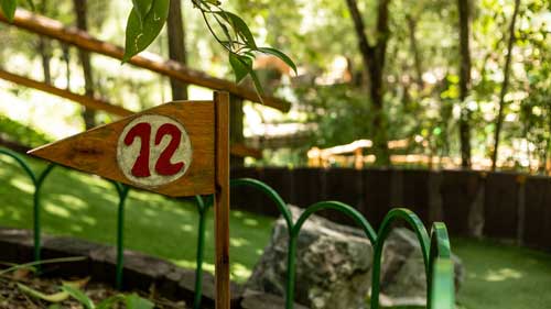 Minigolf de 18 hoyos