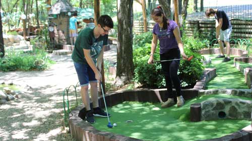 Minigolf de 18 hoyos en Córdoba,Argentina